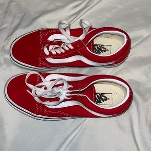 Red Vans